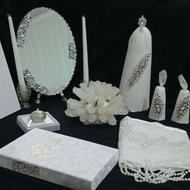 ست بله برون دسته گل عروس