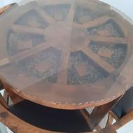 میز ناهار خوری کم جا جنس چوب مرغوب