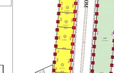 فروش زمین تجاری دونبش بلوار مسکن مهر