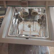 2 عدد قاب پرژکتور توکار 2 لامپ