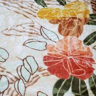 پتو دونفره دولا گل برجسته