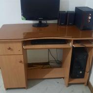 میز کامپیوتر رنگ چوب