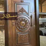 درب ضد سرقت کلاسیک:”کدLC693”/نرده شیشهای ضدسرقت