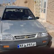 پراید نقره ای مدل 87 بدون رنگ فرمون هیدرولیک بیمه 9ماه