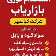استخدام ویزیتور در شرکت کیانمهر در منطقه بابل،سوادکوه،بابلسر