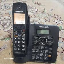 یک عدد تلفن بی سیمی اصل پاناسونیک مالزی