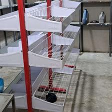 قفسه مغازه وگرمکن سمبوسه