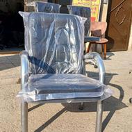 صندلی انتظار جلو مبلی شیشه ای