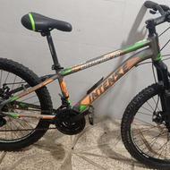 دوچرخه آلومینیوم 24 برند و در حد نو