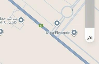 زمین صنعتی 3 هکتاری کنار جاده ترانزیت سیم و کابل ابهر