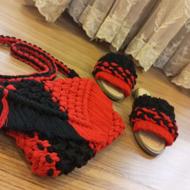 تاج وکیف وصندل شیک زیبا