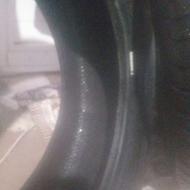 یک جفت لاستیک سایز 15درصد80تا90 سالم تیوبلس