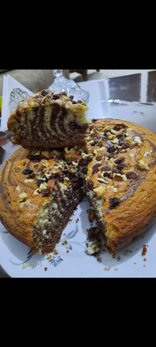 انواع کیک یزدی.کیک خانگی.کیک خیس