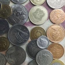 سکه خارجی و ایرانی شامل پهلوی و جمهوری کلکسیونی 110عدد