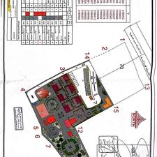 9950 متر زمین تجاری گردشگری با مجوز کامل قابل تهاتر