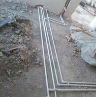 لوله کشی آب و فاضلاب در تمام نقاط