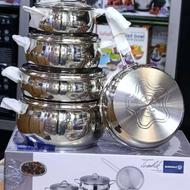 سرویس قابلمه استیل کرکماز اصل ترکیه