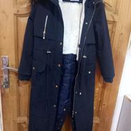 پالتو بلند سرمه ای