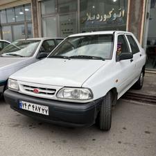 پراید 131se یک تکه رنگ دوگانه کارخانه خانگی و درجه یک95