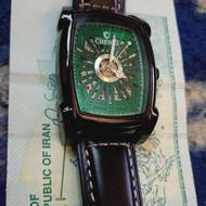 ساعت مچی اتوماتیک بند چرم پشت شیشه ای اورجینال با گارانتی