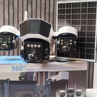 دوربین سیمکارتی سولار خورشیدی با کیفیت عالی 3 لنز فقط 9/500