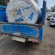 مخزن اب عمود و پمپ اب با لوله اتصالات توکار