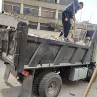 حمل نخاله ساختمانی شرط پر