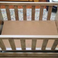 تخت کودک چوبی