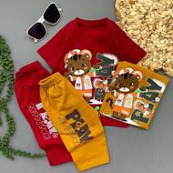 ست تیشرت و شلوارک پسرانه