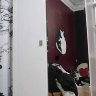 کمد سفید و بنفش دخترانه