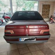 پژو 405 مدل 1380 عنابی