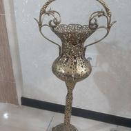 گلدان برنز سنگین وقدیمی