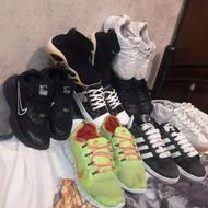 شیش جفت کتونی سایز 37 و 38 سالم و تمیز