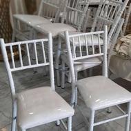 صندلی فلزی تشریفات و کرایه ظروف شیواری