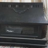 بخاری گازی سالم مدل شومینه