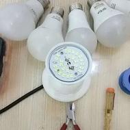 تعمیر لامپ های سوخته بزرگ