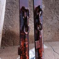 شمشیری رومانی با زنجیر بغل فابریک