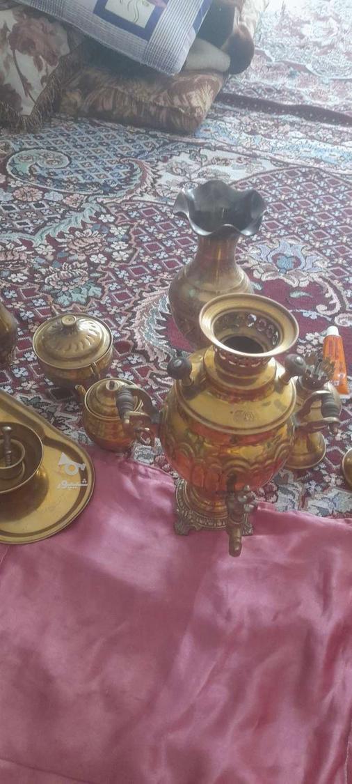 تمیز کردن سماور برنز