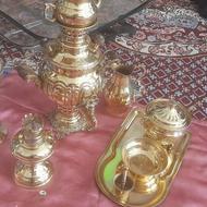 تمیز کردن سماور برنز