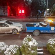 یدکش چرخ گیر یدک کش نیسان جرثقیل