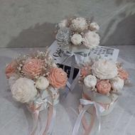 باکس گل شمع و ربان