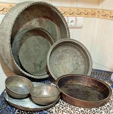 ظروف مسی قدیمی