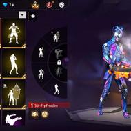 اکانت فری فایر لول 65مایل به طاق