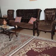 مبل 9نفره تمام چوب سالم