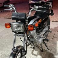 موتور هندا 125 پلاک ملی مدارک آماده انتقال