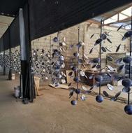 رنگ کوره‌ای قطعات لوستر