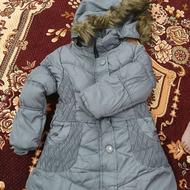 کاپشن دخترانه وشال کلاه نوی نو هست