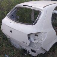 بدنه کامل درب سمت شاگرد جلو عقب درصندوق تیبا 2مدل 99بی رنگ