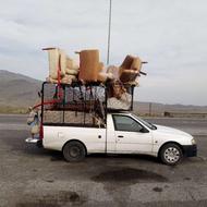 حمل‌ بار با وانت آریسان