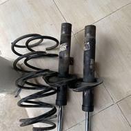 کمک فنر و فنر لول فابریک اورجینال 206